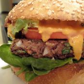 Kidney Bean-Walnut Burgers with Mississippi Comeback Sauce [V, GF]