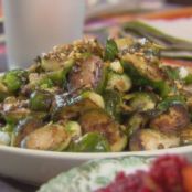 Brussel Sprouts with Pistachios (Trisha Yearwood)