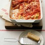Ricotta Manicotti with Tomato Sauce