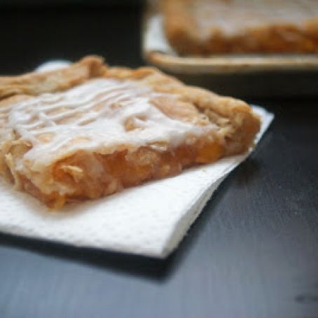 Peach Slab Pie-Whiskey Laced