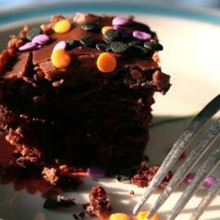 The BEST chocolate cake ever...that happens to be VEGAN. I kid you not!