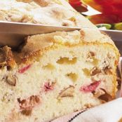 Toasted Pecan and Rhubarb Bread