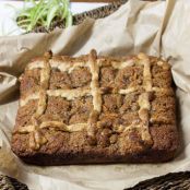 Carrot Cake Protein Easter Buns - Grain free, gluten free and diary free with a vegan option