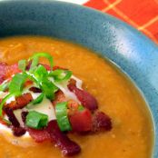 Roasted Pumpkin Sage Soup (Low-FODMAP)