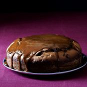 Jam Cake With Burnt Sugar Glaze