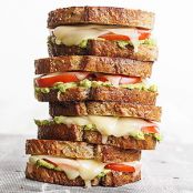 Tomato-Avocado Grilled Cheese