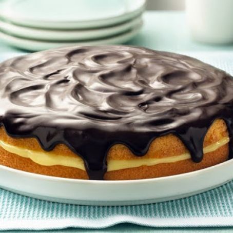 Boston Cream Pie from Scratch