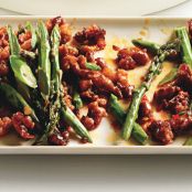 Spicy Pork with Asparagus and Chile