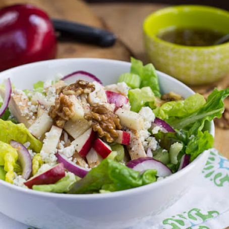 Apple Walnut Chicken Salad- Applebee’s Copycat