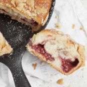 Strawberry Streusel Skillet Sweet Bread
