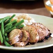 Mustard and Wine Pork Tenderloin