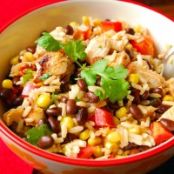 Chicken Burrito Salad