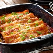 Vegetarian Black Bean Enchiladas