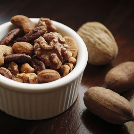 Sweet  & Salty Spiced Nuts