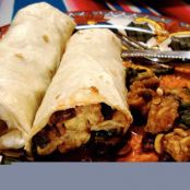 Spicy Tempeh and Black Bean Burritos with Lime