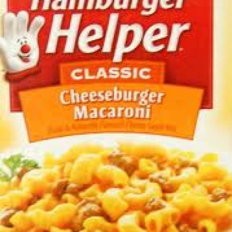 Hamburger Helper Cheeseburger Macaroni