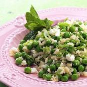 Minted Peas & Rice with Feta