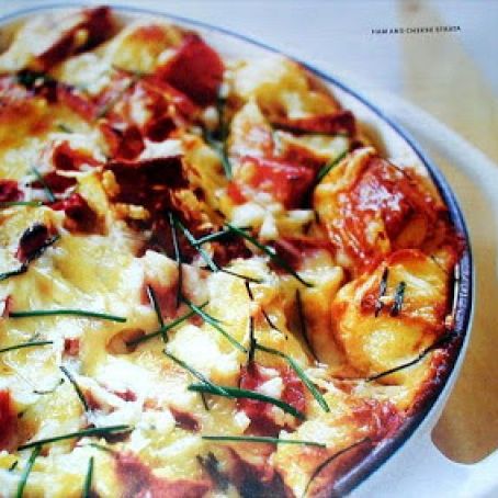 HAM  & CHEESE STRATA