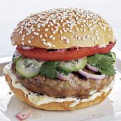 Thai Curry Turkey Burgers