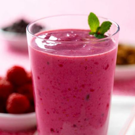 Peach or Berry Smoothies