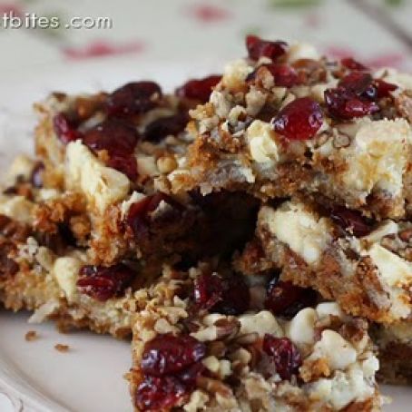 Cranberry Cinnamon Chip Bars