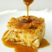 APPLE RUM BREAD PUDDING