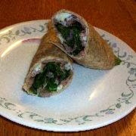 Roast Beef & Blue Cheese Wraps 4pts