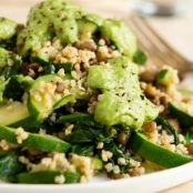 Green Powerhouse Avocado Pesto Plate