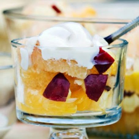 CREAMY FRUIT COCKTAIL