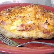 Breakfast Sandwich Pizzas