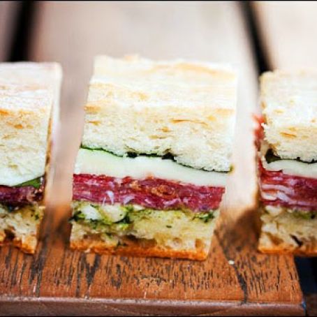 Pressed Picnic Sandwiches