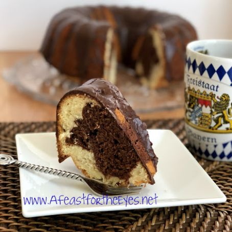 German Marble Cake (Marmor Kuchen)