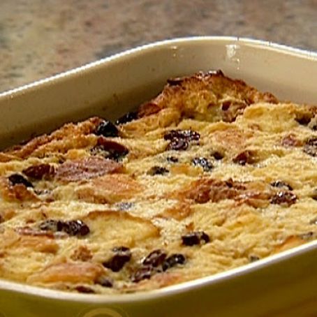 Rum Raisin Bread Pudding (The Neely's)