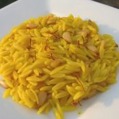 Saffron Orzo