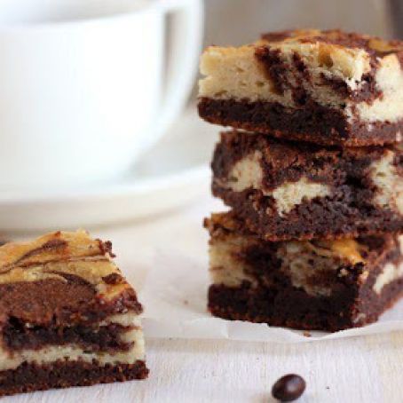 Mocha Cream Cheese Brownies