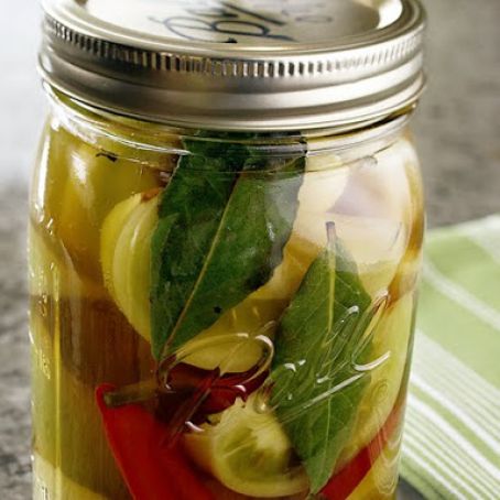 Pickled Green Tomatoes