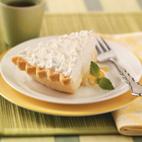 Sour Cream-Lemon Pie Recipe