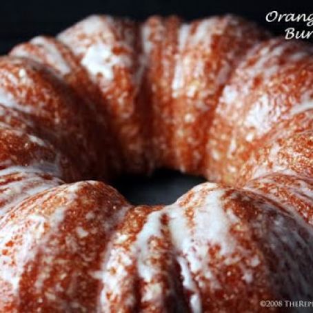 Orange Cream Bundt Cake