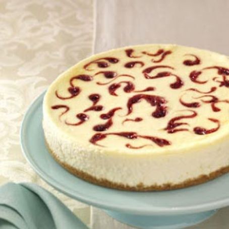 Raspberry & White Chocolate Cheesecake