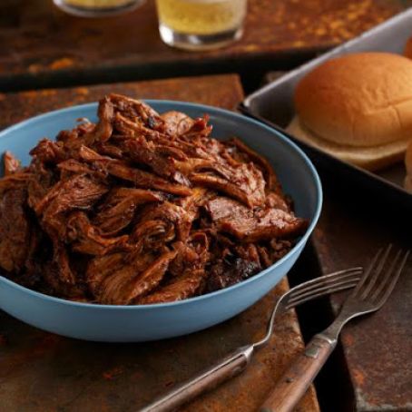 Beer Braised BBQ Pork Butt