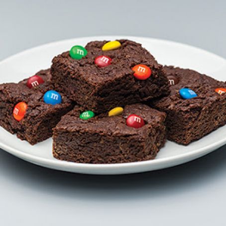 Ms. Green's Ultimate M&M's Peanut Butter Brownies