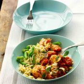 Baked Shrimp with Tomatoes and Feta