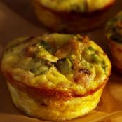 Crustless California Shrimp or Pancetta Quiche