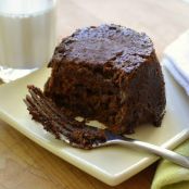 Two Minute Chocolate Peanut Butter Cake