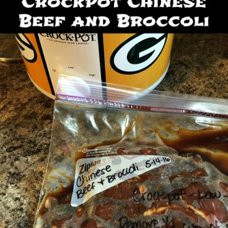 Crockpot Chinese Beef & Broccoli