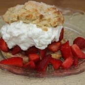 Strawberries and Cream Shortcake