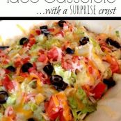 Taco Casserole with a Surprise Crust