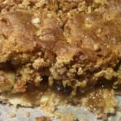 Walnut Raisin Shortbread Bars
