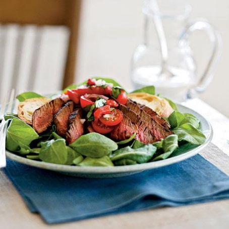 Ranch Steak Bruschetta Salad