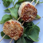Sear Scallops With Miso Butter